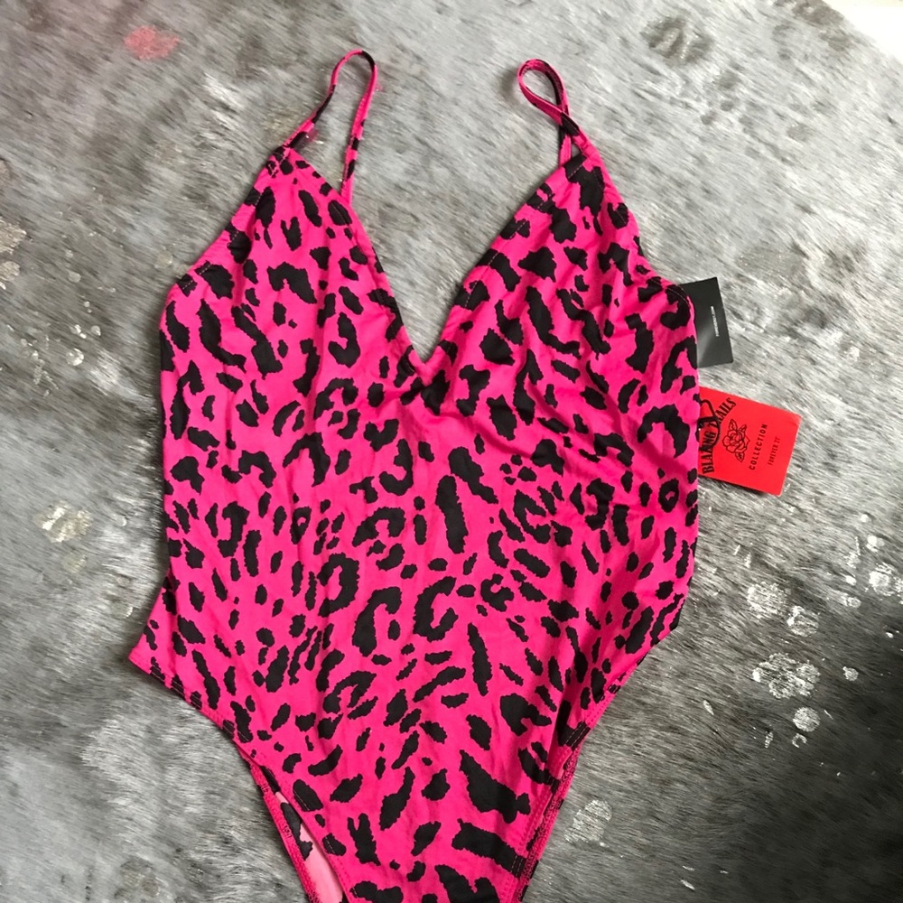 Cheetah print bodysuit